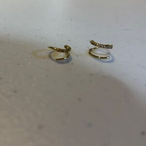 Uncommon James Seeing Double Gold Earrings